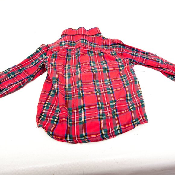 Boys Plaid Shirt Lot – Janie & Jack 12–18M + Sovereign Code 18M – Set of 2 - Picture 5 of 5